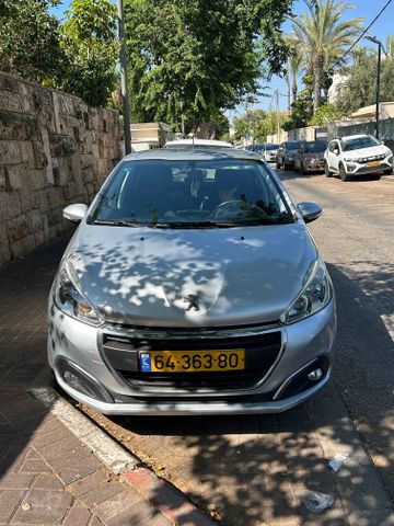 מודעת רכב פיג'ו 208