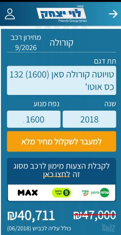 טויוטה קורולה