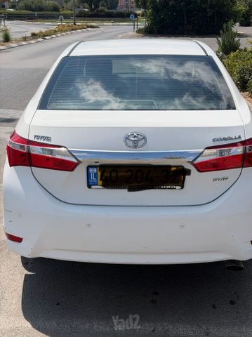 מודעת רכב טויוטה קורולה