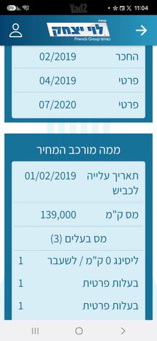 מודעת רכב מאזדה 3