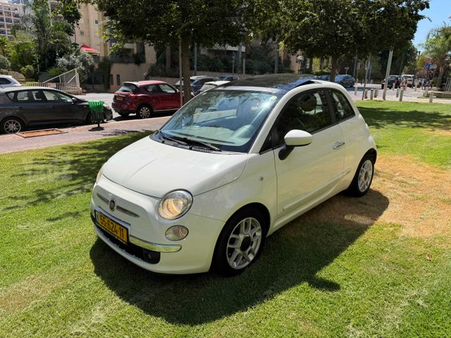 מודעת רכב פיאט 500