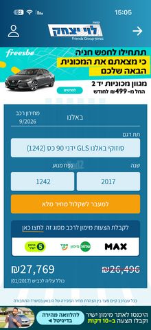 סוזוקי בלנו