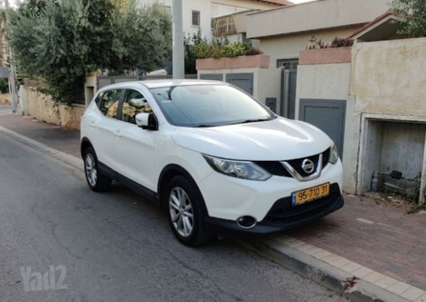 מודעת רכב ניסאן קשקאי