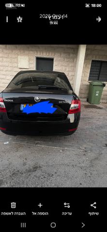 מודעת רכב סקודה אוקטביה 