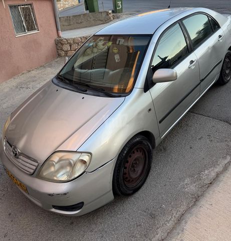 מודעת רכב טויוטה קורולה