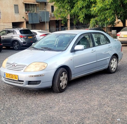 מודעת רכב טויוטה קורולה