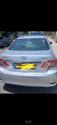 מודעת רכב טויוטה קורולה