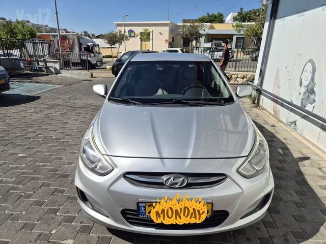 מודעת רכב יונדאי אקסנט i25