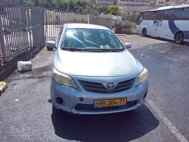 מודעת רכב טויוטה קורולה