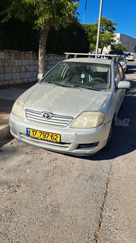 מודעת רכב טויוטה קורולה
