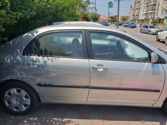 מודעת רכב טויוטה קורולה