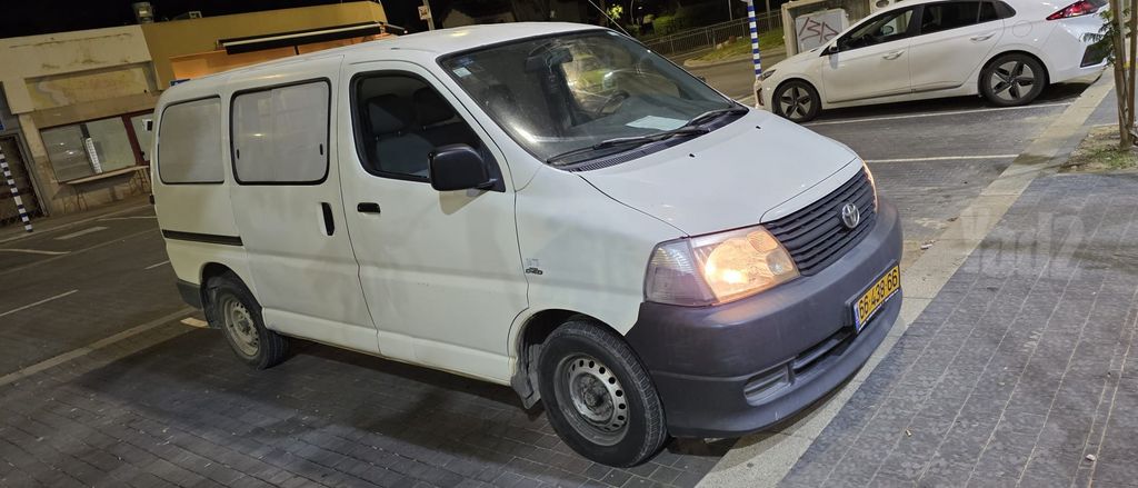 מודעת רכב טויוטה הייאס