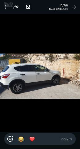 מודעת רכב ניסאן קשקאי
