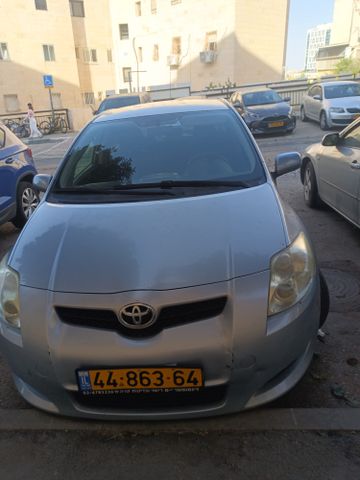 מודעת רכב טויוטה אוריס