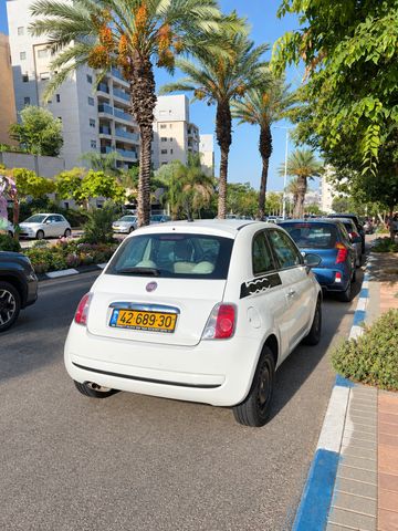 מודעת רכב פיאט 500