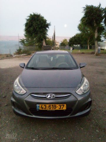 מודעת רכב יונדאי אקסנט i25