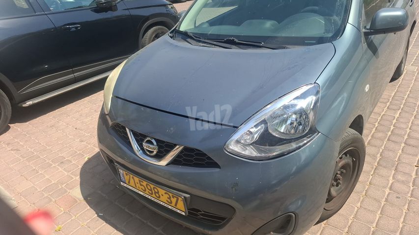 מודעת רכב ניסאן מיקרה