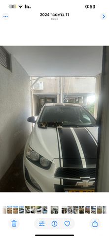 מודעת רכב שברולט סוניק