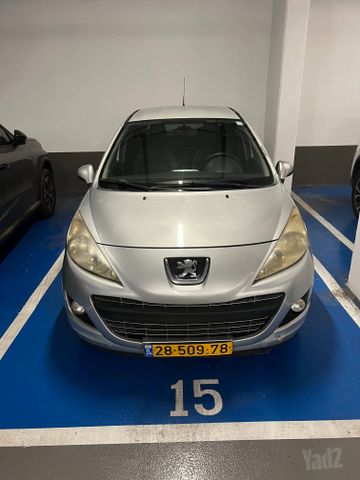 מודעת רכב פיג'ו 207