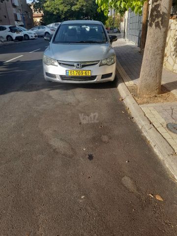 מודעת רכב הונדה סיוויק