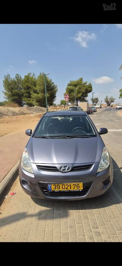 מודעת רכב יונדאי i20