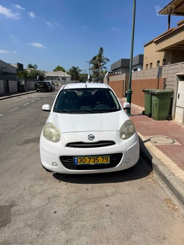 מודעת רכב ניסאן מיקרה