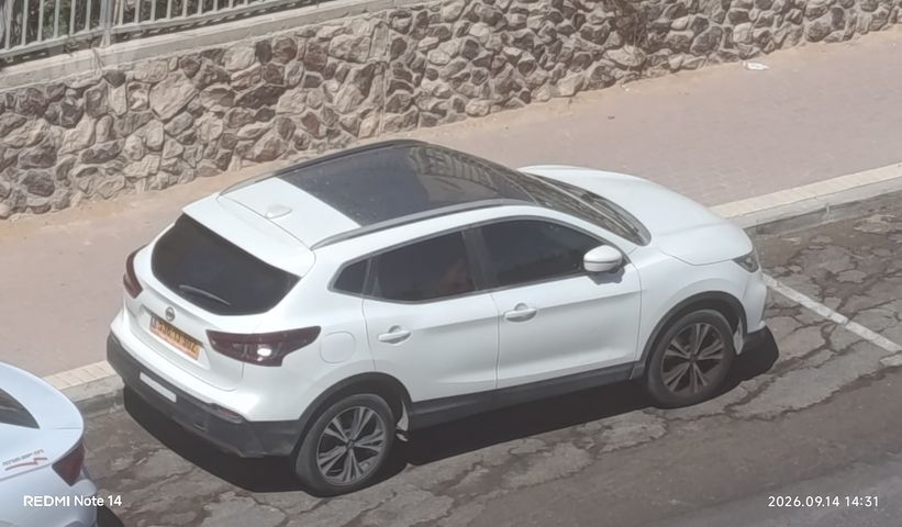 מודעת רכב ניסאן קשקאי