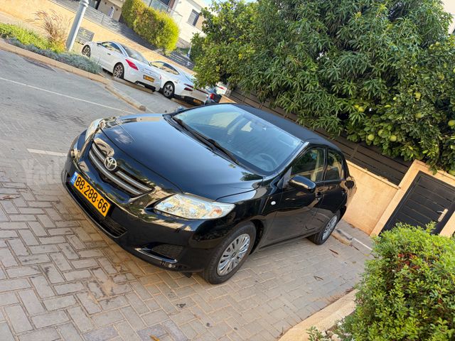 מודעת רכב טויוטה קורולה