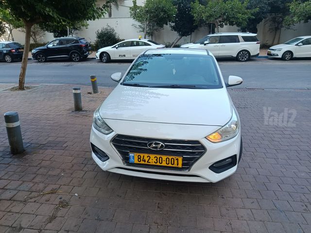 מודעת רכב יונדאי אקסנט i25