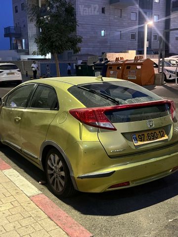 מודעת רכב הונדה סיוויק