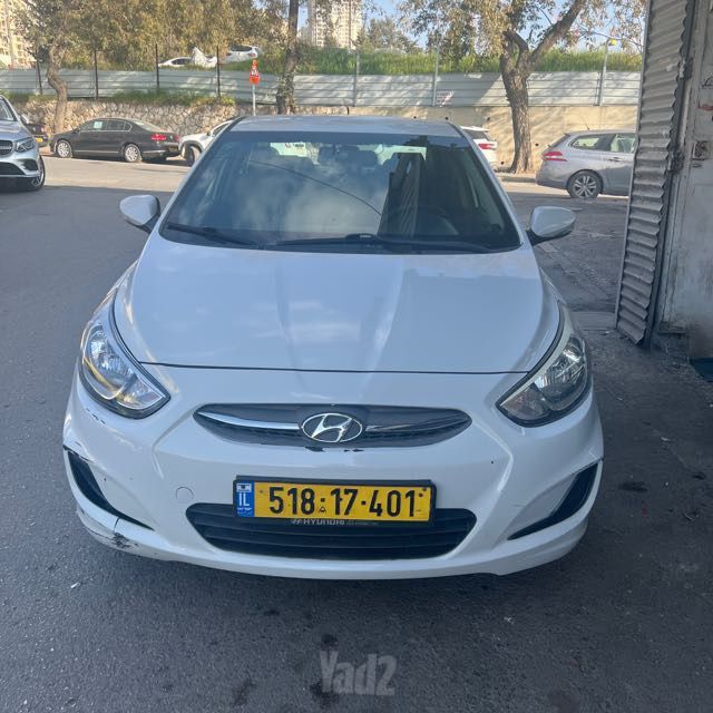 מודעת רכב יונדאי אקסנט i25