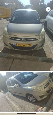 מודעת רכב יונדאי i10