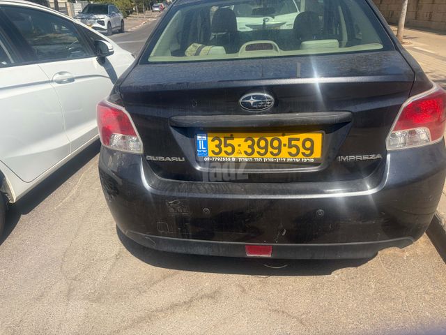 מודעת רכב סובארו אימפרזה