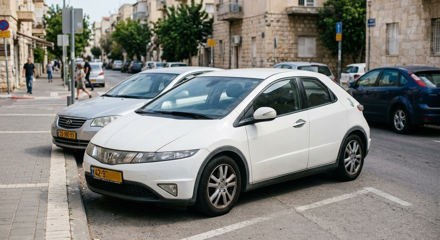 מודעת רכב הונדה סיוויק