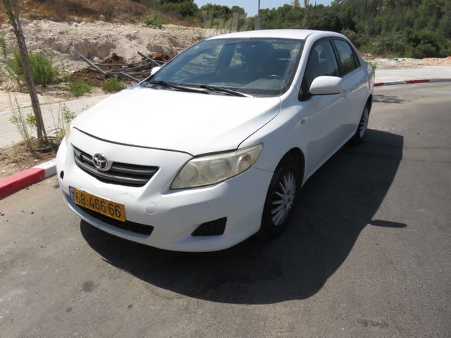 מודעת רכב טויוטה קורולה