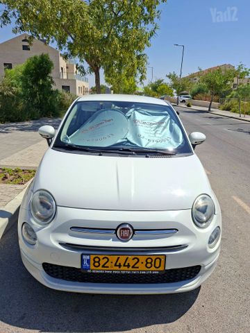 מודעת רכב פיאט 500