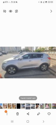 מודעת רכב קיה ספורטז'