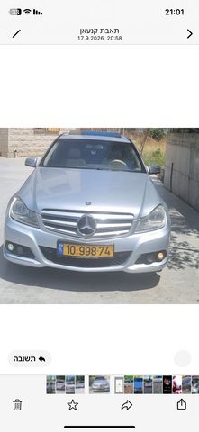 מודעת רכב מרצדס-בנץ C-class