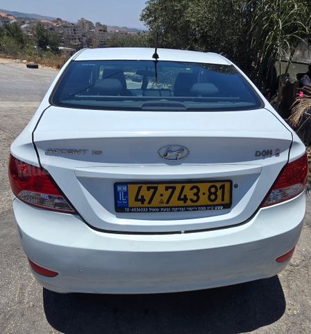 מודעת רכב יונדאי אקסנט i25