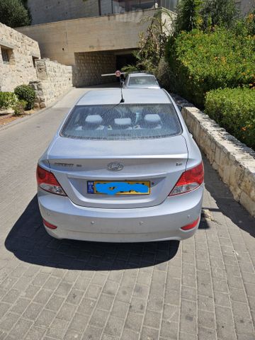 מודעת רכב יונדאי אקסנט i25