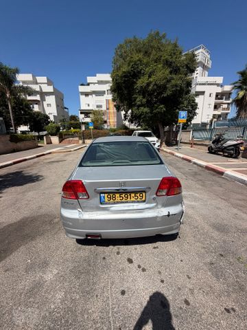 מודעת רכב הונדה סיוויק