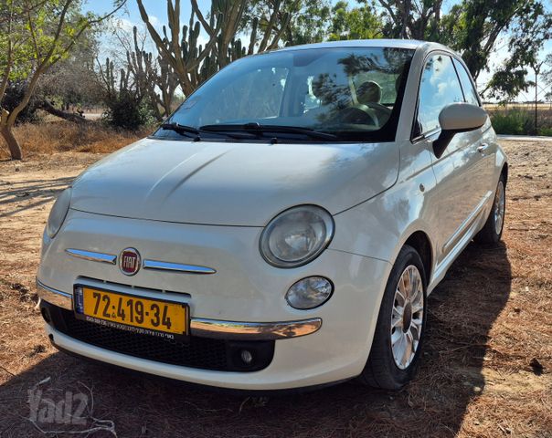 מודעת רכב פיאט 500