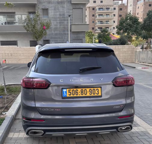 מודעת רכב צ׳רי טיגו 8 פרו