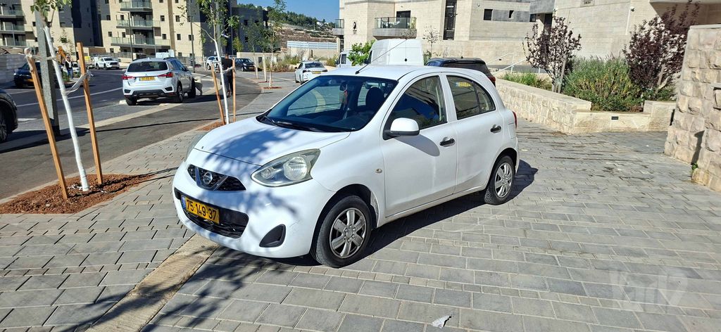 מודעת רכב ניסאן מיקרה