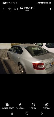 מודעת רכב סקודה אוקטביה