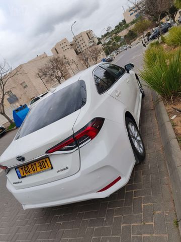 מודעת רכב טויוטה קורולה
