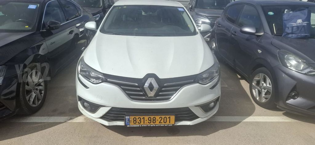 מודעת רכב רנו מגאן