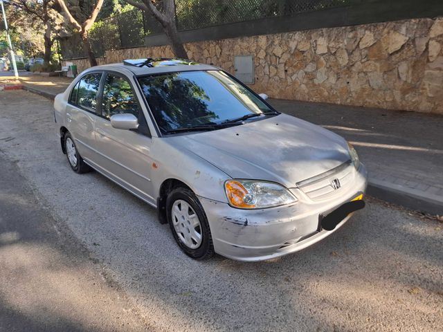 מודעת רכב הונדה סיוויק