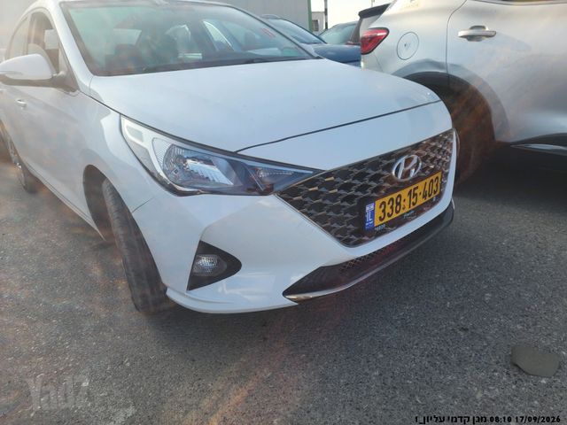 מודעת רכב יונדאי אקסנט i25