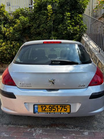 מודעת רכב פיג'ו 308